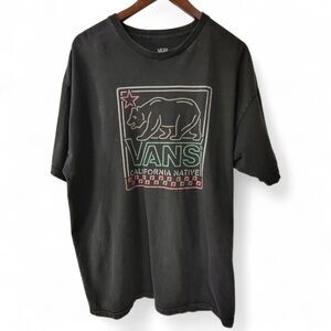 Vans California Native Men's T-Shirt XL Skater Indie Streetwear Cyberpunk Surf
